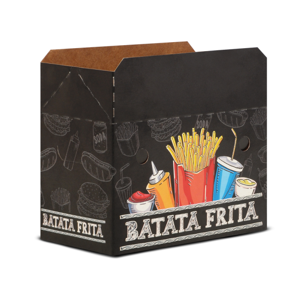 Caixa para Batata Frita Genérica Personalizada - Image 3