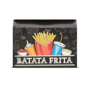 Caixa para Batata Frita Genérica Personalizada